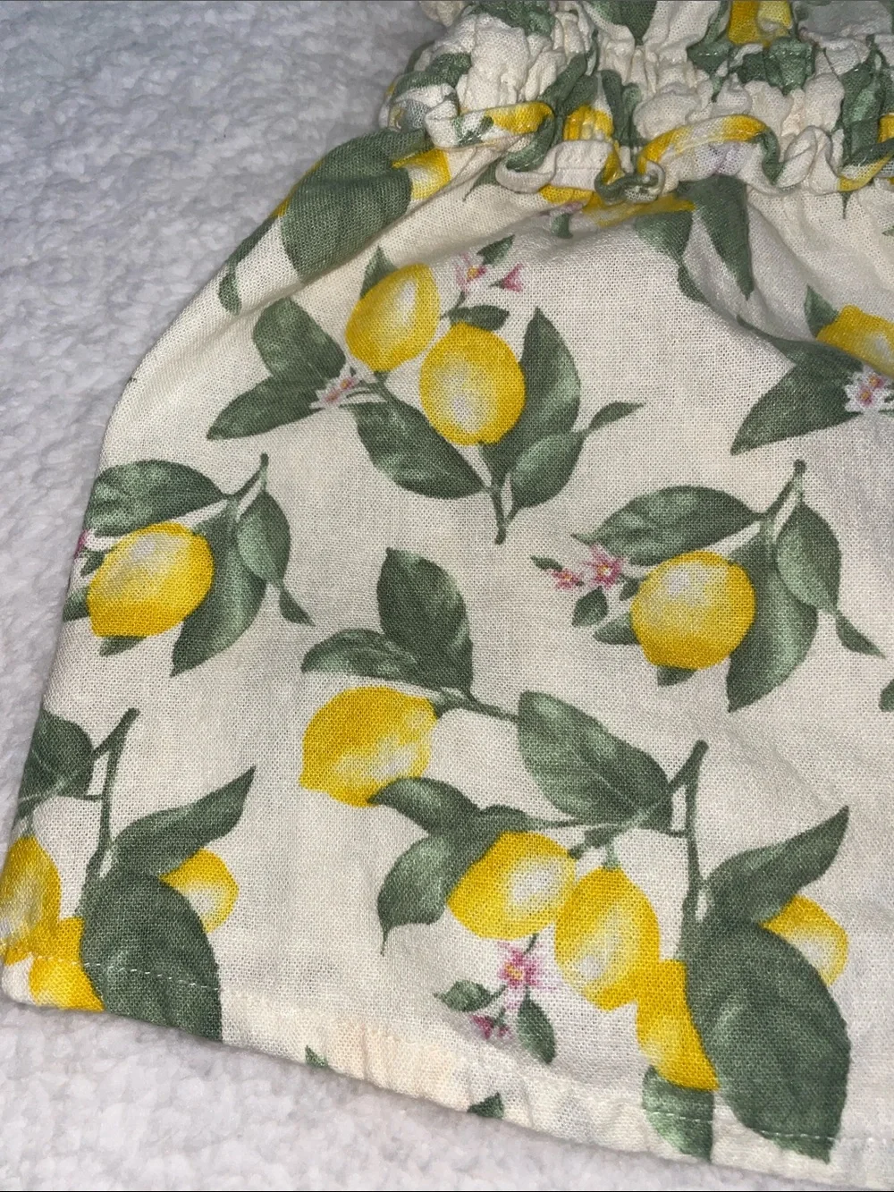 Old Navy Linen Blend Lemon Dress